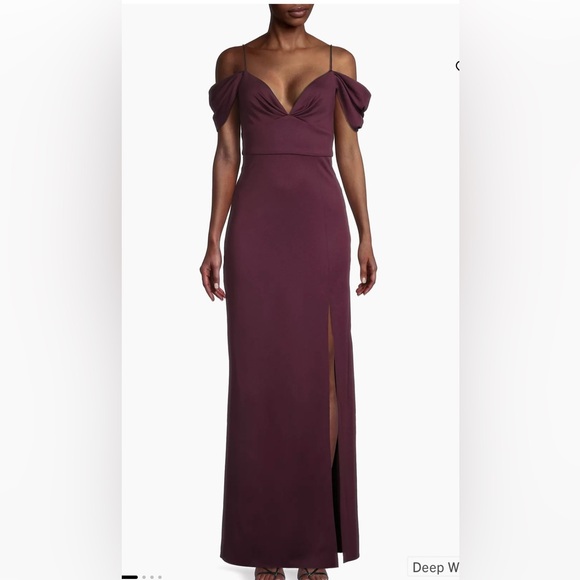 Sachin + Babi Dresses & Skirts - Sachin & Babi Brittany Maxi Sz 4 deep wine